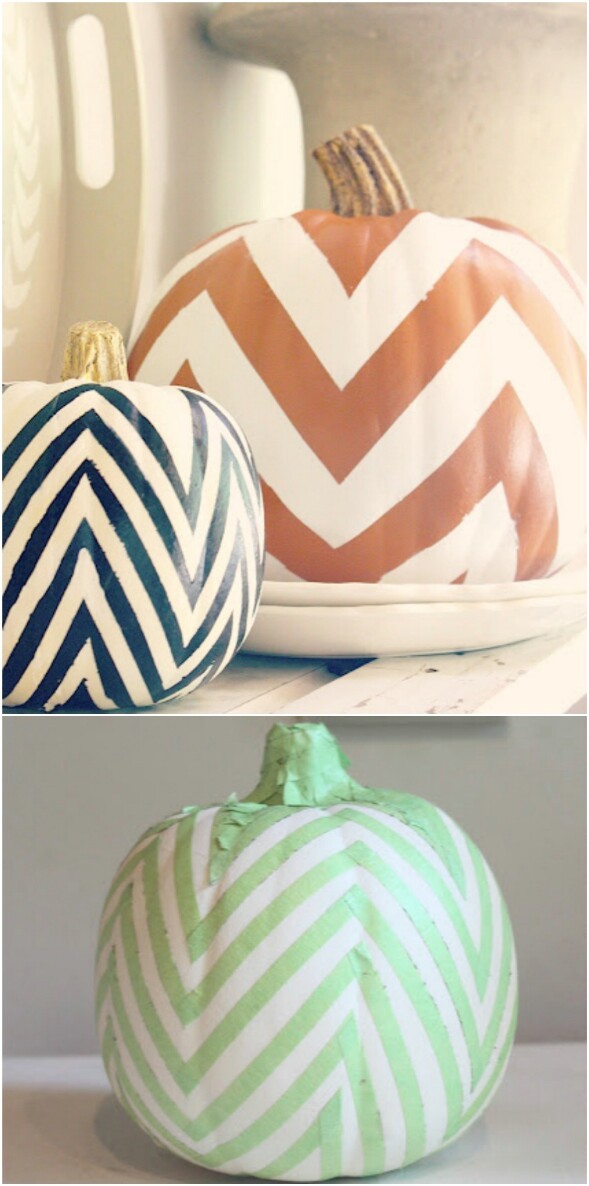 Chevron Pumpkins