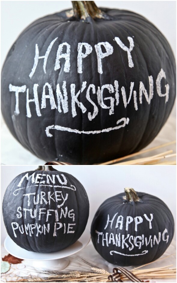 Chalkboard Pumpkins