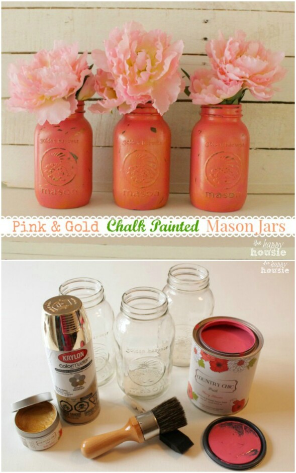 Mason Jar Vases